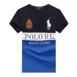 ralph lauren t-shirt with logo big pony rl an crown r66258 blue